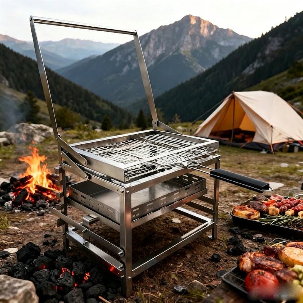 EMBRA Rotating Grill Hero